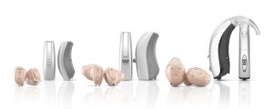 UNIQUE hearing aid family,transparent background
